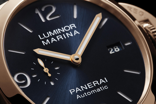 PANERAI(パネライ) 2020新作 高度な技術を駆使して完成したプレシャスメタルを用いた、パネライ「ルミノール マリーナ ゴールドテック™ - 44mm」