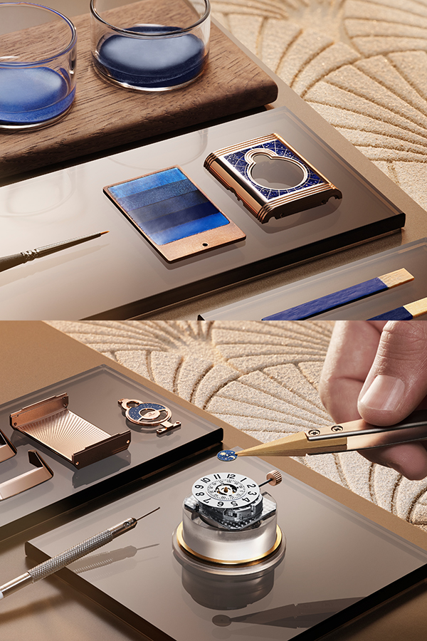 JAEGER-LECOULTRE(ジャガー・ルクルト) 2025新作 ディープブルーの星空に包まれたデジタル表示による時間の新しい解釈。ジャガー・ルクルト「レベルソ・トリビュート・ノナンティエム・エナメル」