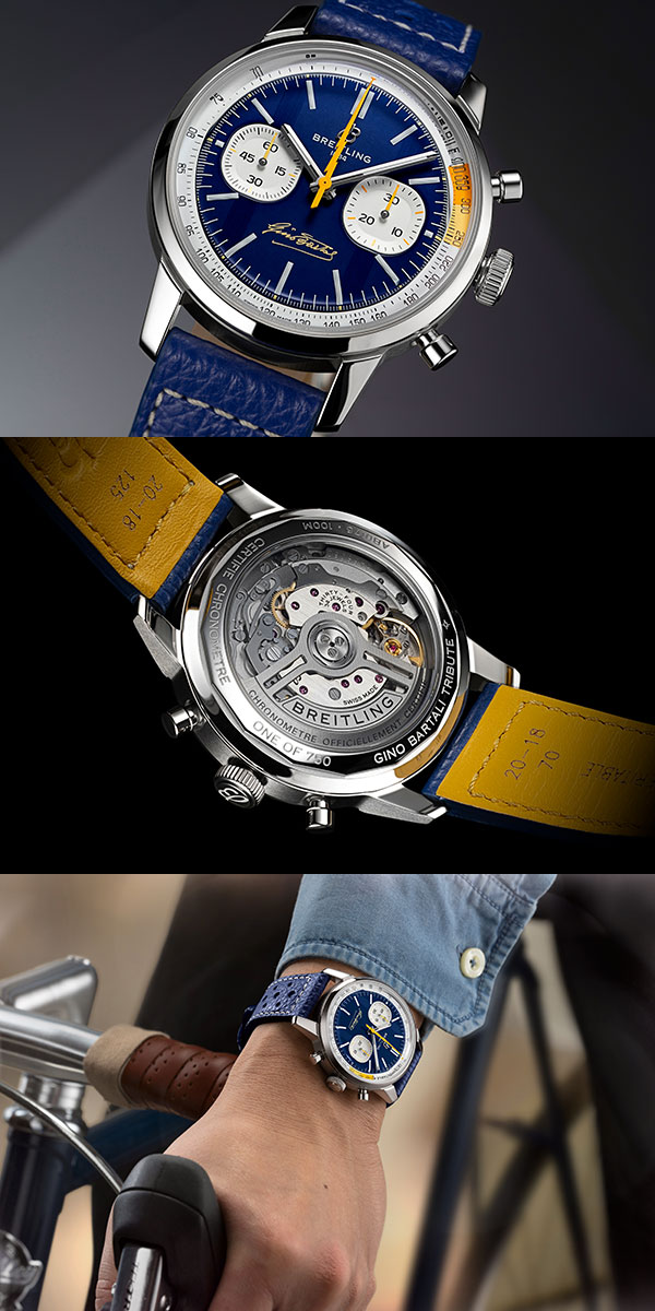 BREITLING(ブライトリング) 2025新作 永遠のライバル、伝説のライダーたち：自転車界の偉大な英雄ファウスト・コッピとジーノ・バルタリを称え、ブライトリングから「トップタイム B01 ファウスト・コッピ」「トップタイム B01 ジーノ・バルタリ」が登場