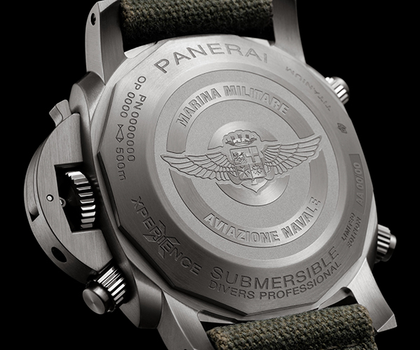 PANERAI(パネライ) 2025新作 パネライとミリタリーとの歴史に根ざした新しいエクスペリエンス。パネライ「サブマーシブル クロノ マリーナミリターレ エクスペリエンス エディション」