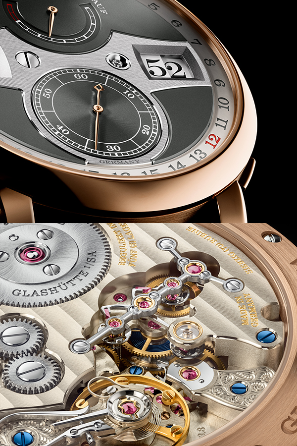 A. LANGE ＆ SÖHNE(A.ランゲ＆ゾーネ) 2025新作 温かみのある色合いが引き立てるエレガントなデジタル表示。A.ランゲ＆ゾーネ「ツァイトヴェルク・デイト」