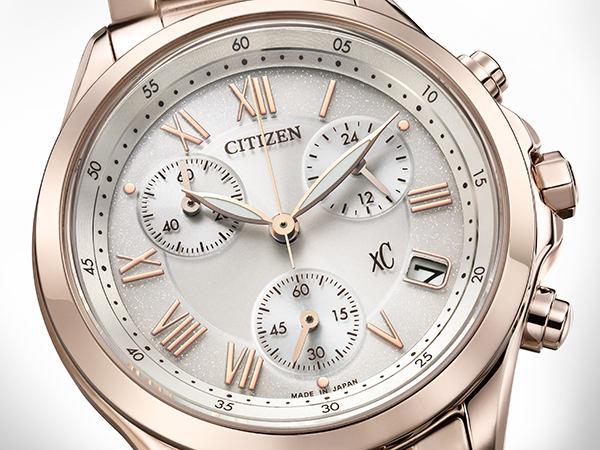CITIZEN(シチズン) 2025新作 「シチズン クロスシー」より、華やかなサクラカラーを纏ったクロノグラフが登場!
