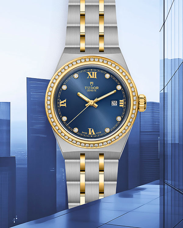 TUDOR(チューダー) 2025新作 チューダーから印象的なブルーダイアルをまとった「チューダー ロイヤル」の新作が登場