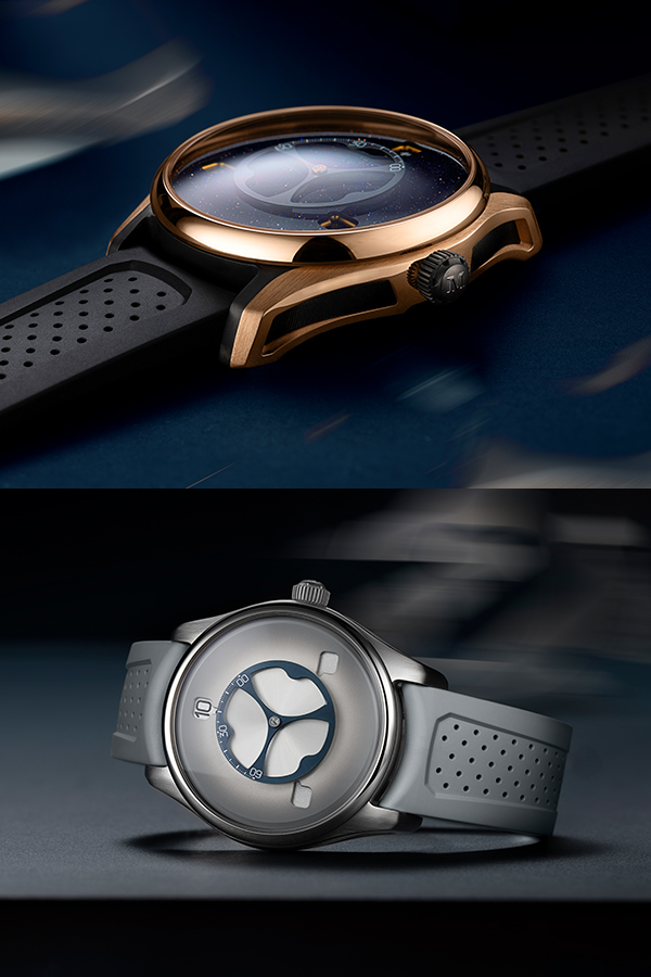 H.Moser & Cie.(H.モーザー) 2025新作 H.モーザーが初のサテライト フライ ングアワーズを発表。H.モーザー「パイオニア・フライングアワーズ」
