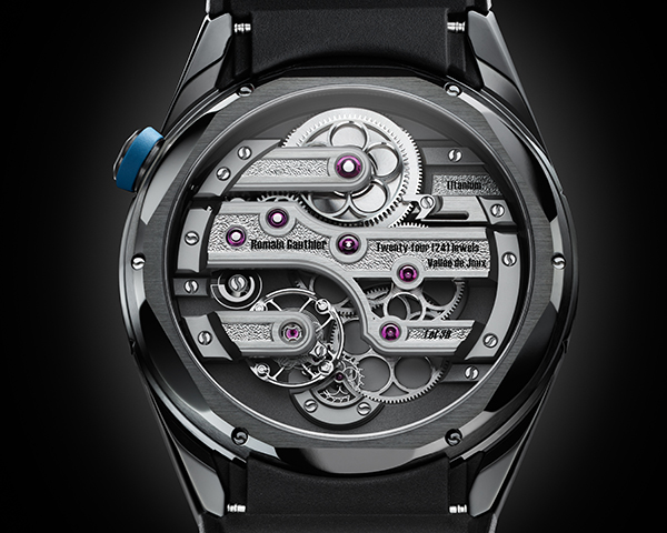 ROMAIN GAUTHIER(ローマン・ゴティエ) 2023新作 ローマン・ゴティエ「コンティニュアム チタン エディション フォー」