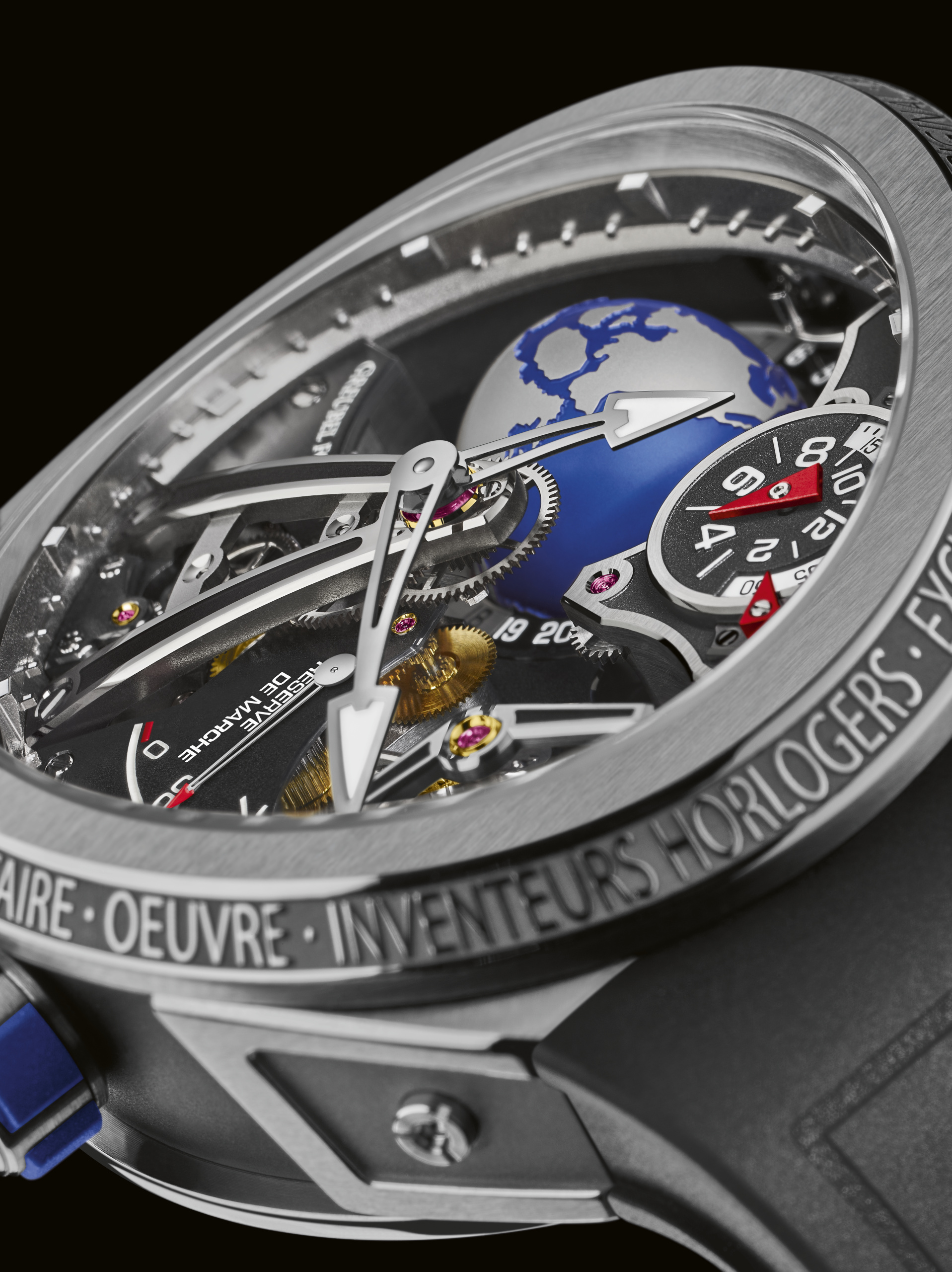 GREUBEL FORSEY 初の防水性能を備えた『GMT スポーツ』