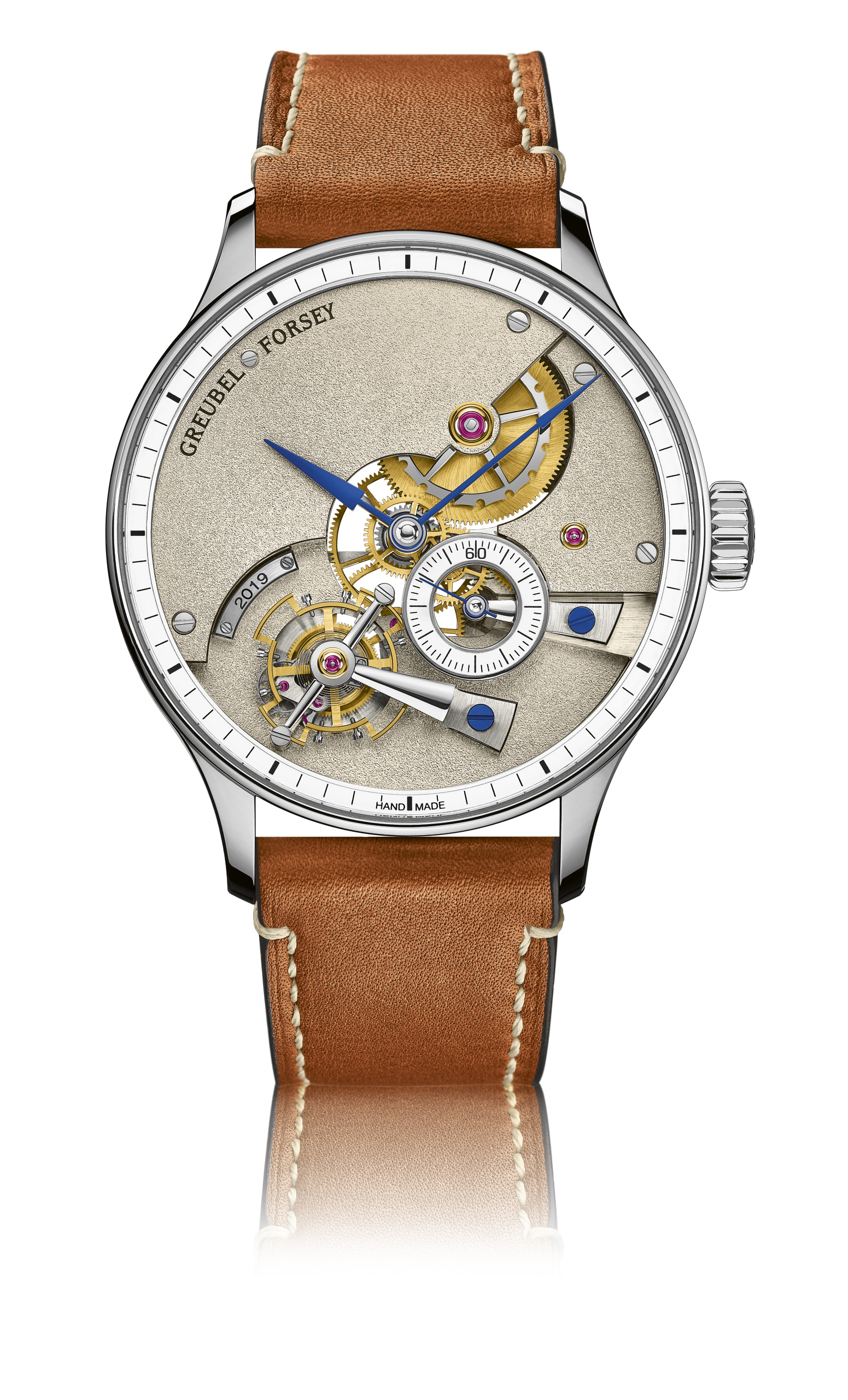 完全な手作業によるGREUBEL FORSEY 『ハンドメイド１』