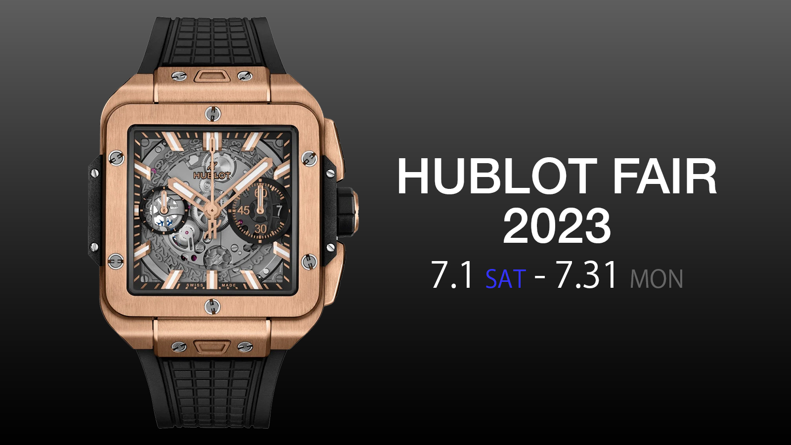 HUBLOT FAIR 2023