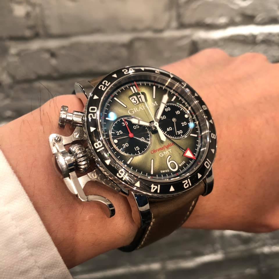 GRAHAM （グラハム） Chronofighter （クロノファイター） Vintage GMT（ビンテージ GMT）