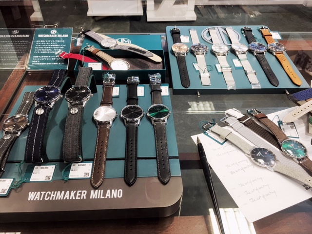 沖縄初上陸！「WATCHMAKER MILANO」