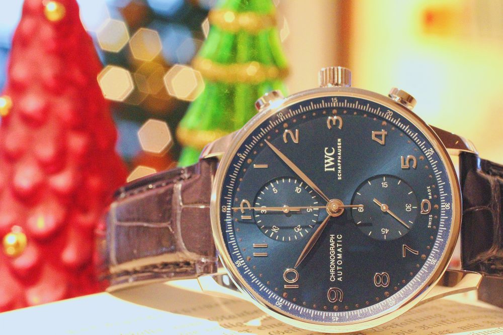 【IWC】クリスマスに映えるブルー文字盤特集！