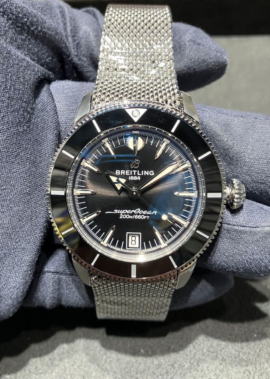  【 BREITLING ブライトリング 】 充実のサイズ展開 新作 NEW スーパーオーシャンヘリテージ Ｂ31 42mm 再び店頭に登場しています_AB3111241B1A1