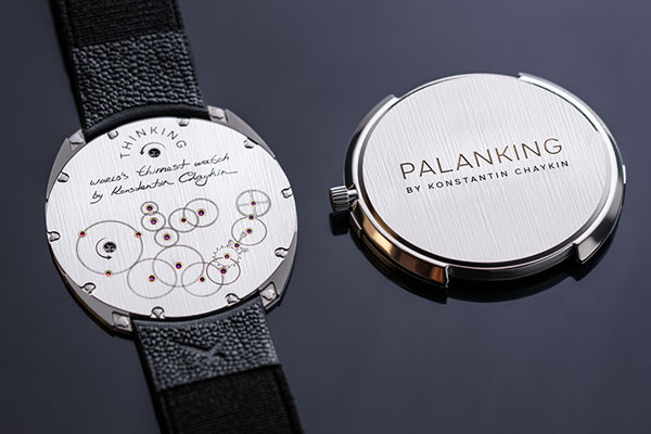 裏側。上と同じく『ThinKing』(左)と外装ケース『PalanKing』(右)。