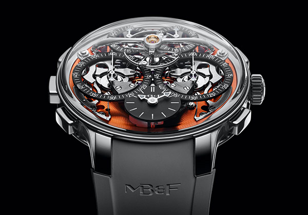 MB&F(エム・ビー・アンド・エフ)Legacy Machine Sequential Evo Orange(レガシー マシン シーケンシャル Evo オレンジ)